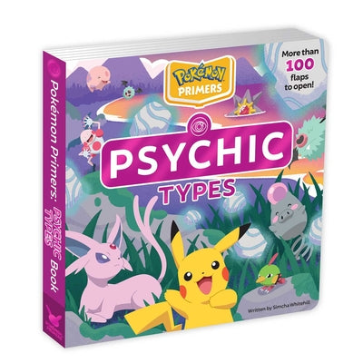 Cover Image for Pokémon Primers: Psychic Types Book -- Simcha Whitehill, Board Books
