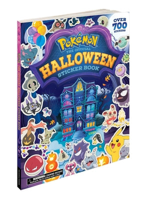 Cover Image for Pokémon Halloween: The Official Sticker Book: Over 700 Stickers! -- Pikachu Press, Paperback