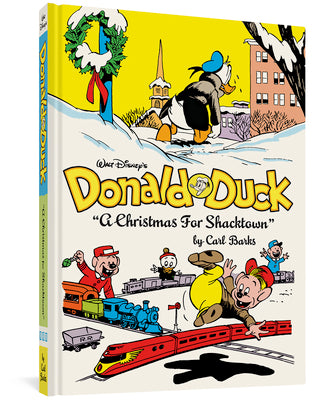 Cover Image for Walt Disney's Donald Duck a Christmas for Shacktown: The Complete Carl Barks Disney Library Vol. 11 -- Carl Barks, Hardcover