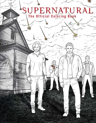 Cover Image for Supernatural: The Official Coloring Book -- Insight Editions, Paperback