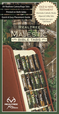 Cover Image for Realtree(tm) Majestic Bible Tabs - Camo Version -- Ellie Claire, Other