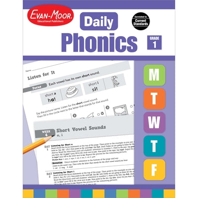 Cover Image for Daily Phonics Grade 1 Te -- Evan-Moor Educational Publishers, Paperback