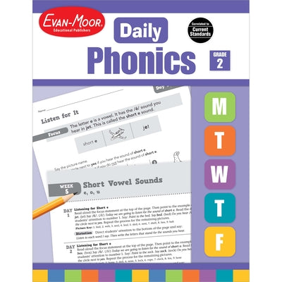 Cover Image for Daily Phonics Grade 2 Te -- Evan-Moor Educational Publishers, Paperback
