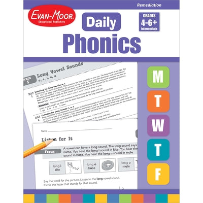 Cover Image for Daily Phonics Grade 4-6+ Te -- Evan-Moor Educational Publishers, Paperback