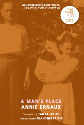Cover Image for A Man's Place -- Annie Ernaux, Paperback