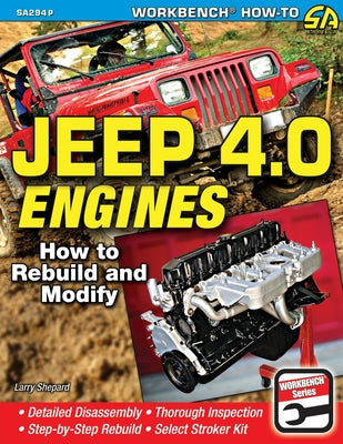 Cover Image for Jeep 4.0 Engines: How to Rebuild and Modify -- Shepard Larry, Paperback