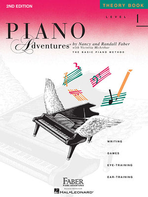 Cover Image for Piano Adventures - Theory Book - Level 1 -- Nancy Faber, Paperback