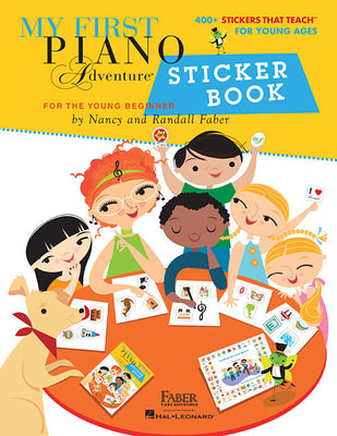 Cover Image for My First Piano Adventure Sticker Book -- Nancy Faber, Paperback