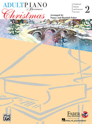Cover Image for Adult Piano Adventures Christmas - Book 2 Book/Online Audio -- Nancy Faber, Paperback