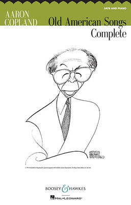Cover Image for Old American Songs Complete: Satb and Piano -- Aaron Copland, Paperback