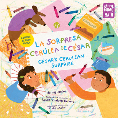 Cover Image for La Sorpresa Cerúlea de César / César's Cerulean Surprise (Spanish Bilingual Edition) -- Jenny Lacika, Hardcover