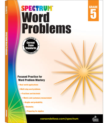 Cover Image for Word Problems, Grade 5: Volume 78 -- Spectrum, Paperback