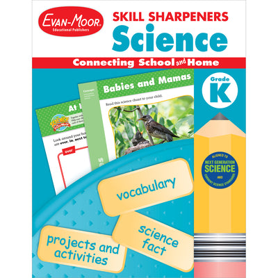 Cover Image for Skill Sharpeners: Science, Grade K -- Evan-Moor Educational Publishers, Paperback