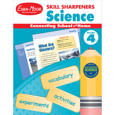 Cover Image for Skill Sharpeners: Science, Grade 4 -- Evan-Moor Educational Publishers, Paperback