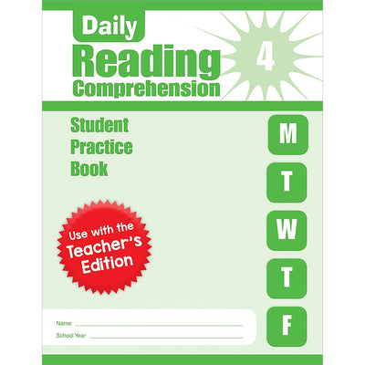 Cover Image for Daily Reading Comprehension, Grade 4 Sb -- Evan-Moor Educational Publishers, Paperback