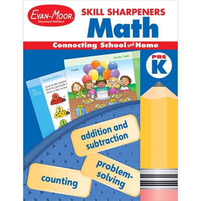 Cover Image for Skill Sharpeners: Math, Grade Prek -- Evan-Moor Educational Publishers, Paperback