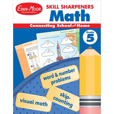 Cover Image for Skill Sharpeners: Math, Grade 5 -- Evan-Moor Educational Publishers, Paperback
