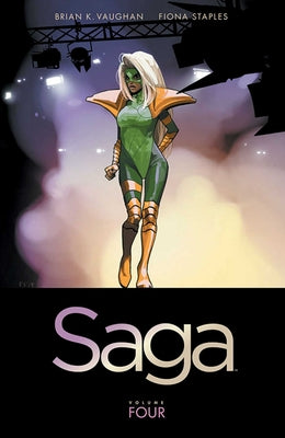 Cover Image for Saga Volume 4 -- Brian K. Vaughan, Paperback