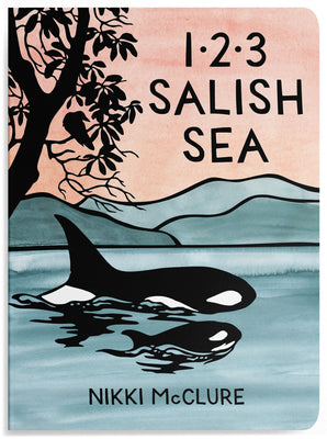 Cover Image for 1, 2, 3 Salish Sea: A Counting Book for Toddlers -- Nikki McClure, Board Books