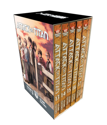 Cover Image for Attack on Titan Season 3 Part 1 Manga Box Set -- Hajime Isayama, Mixed Media Product