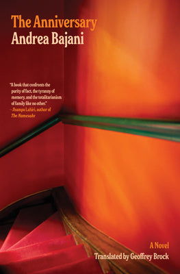 Cover Image for The Anniversary -- Andrea Bajani, Paperback