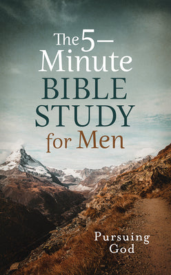 Cover Image for The 5-Minute Bible Study for Men: Pursuing God -- Quentin Guy, Paperback
