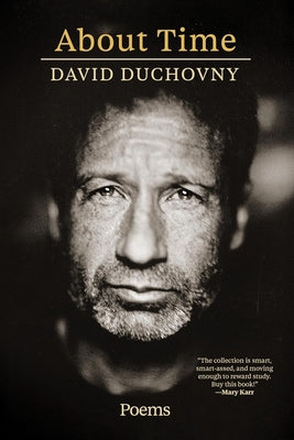 Cover Image for About Time: Poems -- David Duchovny, Hardcover