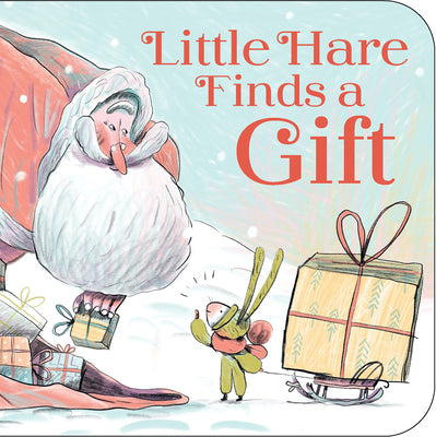 Cover Image for Little Hare Finds a Gift (Board Book) -- Oleksandr Shatokhin, Board Books