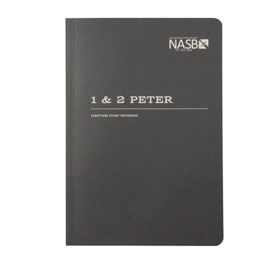Cover Image for NASB Scripture Study Notebook: 1 & 2 Peter: NASB -- Steadfast Bibles, Paperback
