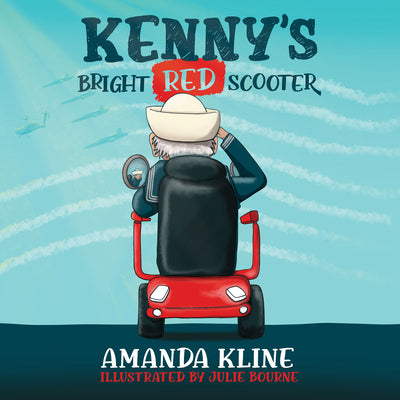 Cover Image for Kenny's Bright Red Scooter -- Amanda Kline, Paperback