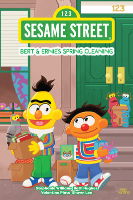 Cover Image for Sesame Street: Bert & Ernie's Spring Cleaning -- Stephanie Williams, Hardcover