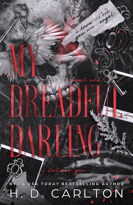 Cover Image for My Dreadful Darling: The Hollow Graves Duet Book 1 -- H. D. Carlton, Paperback