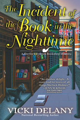 Cover Image for The Incident of the Book in the Nighttime: A Sherlock Holmes Bookshop Mystery -- Vicki Delany, Hardcover