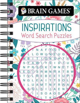 Cover Image for Brain Games - To Go - Inspirations Word Search Puzzles -- Publications International Ltd, Spiral