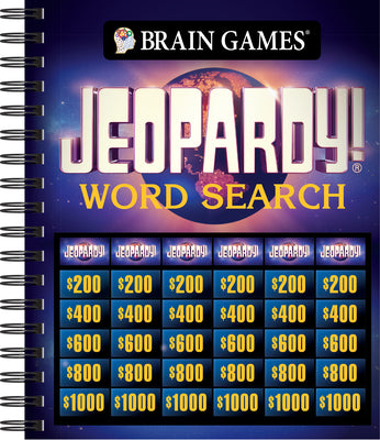 Cover Image for Brain Games - Jeopardy! Word Search: Volume 1 -- Publications International Ltd, Spiral Bound, Comb or Coil
