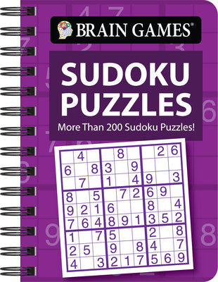 Cover Image for Brain Games - To Go - Sudoku Puzzles: More Than 200 Sudoku Puzzles! (Purple) -- Publications International Ltd, Spiral