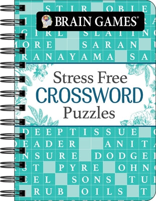 Cover Image for Brain Games - To Go - Stress Free: Crossword Puzzles (Teal): Volume 2 -- Publications International Ltd, Spiral