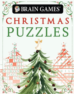 Cover Image for Brain Games - Take-Along - Christmas Puzzles (Stocking Stuffer - Christmas Tree Cover): Volume 1 -- Publications International Ltd, Paperback