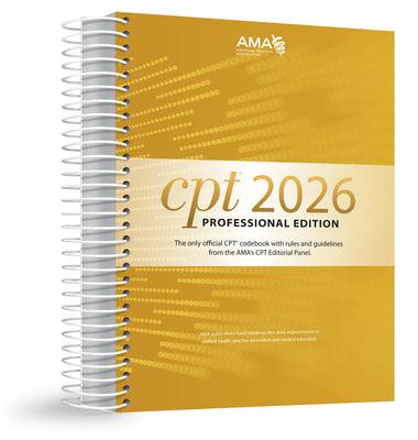 Cover Image for CPT Professional 2026 -- American Medical Association, Spiral