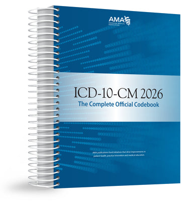 Cover Image for ICD-10-CM 2026 the Complete Official Codebook -- American Medical Association, Spiral