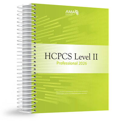 Cover Image for HCPCS 2026 Level II Professional Edition -- American Medical Association, Spiral