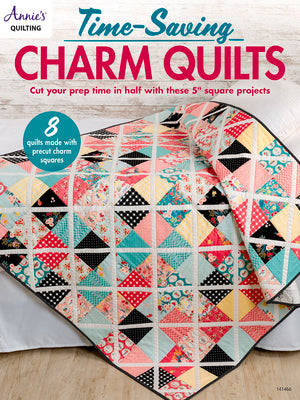 Cover Image for Time-Saving Charm Quilts -- Annie's, Paperback