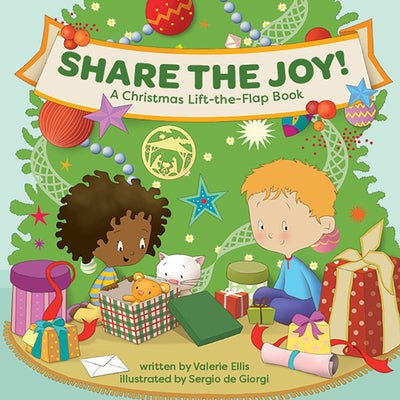 Cover Image for Share the Joy! a Christmas Lift-The-Flap Book: Keep Jesus at the Center This Advent & Holiday Season with This Rhyming Storybook about the Nativity fo -- Valerie Ellis, Board Book