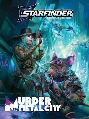 Cover Image for Starfinder Murder in Metal City Deluxe Adventure -- Jenny Jarzabski, Paperback
