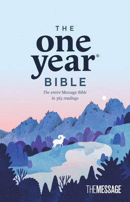 Cover Image for The One Year Bible the Message (Softcover) -- Eugene H. Peterson, Paperback