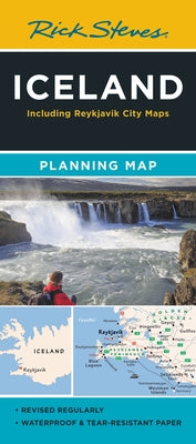 Cover Image for Rick Steves Iceland Planning Map: Including Reykjavík City Maps -- Rick Steves, Folded