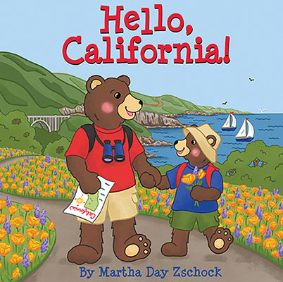 Cover Image for Hello, California! -- Martha Day Zschock, Board Book
