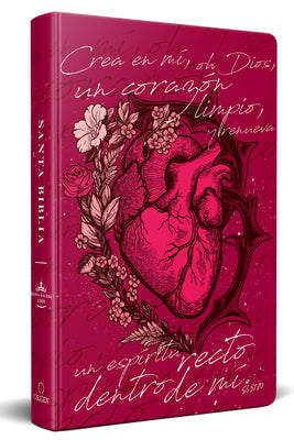 Cover Image for Biblia Reina Valera 1960 Letra Grande, Tapa Dura, Tamaño Manual Corazón (Rosada) / Spanish Bible Rvr 1960. Handy Size, Large Print, Hardcover, Pink -- Reina Valera Revisada 1960, Hardcover