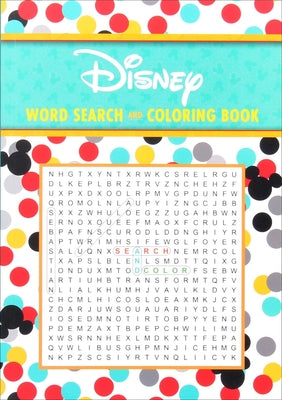 Cover Image for Disney Word Search and Coloring Book -- Editors of Thunder Bay Press, Paperback