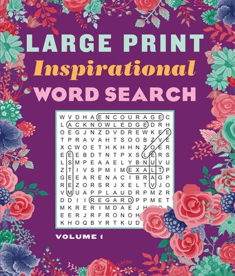 Cover Image for Large Print Inspirational Word Search Volume 1 -- Editors of Thunder Bay Press, Paperback